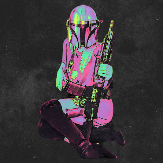 The Mandahoerian Sticker