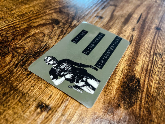 Eat Ass Sling Brass Aim Center Mass Sticker