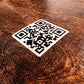 Sit On My Face QR Code Sticker
