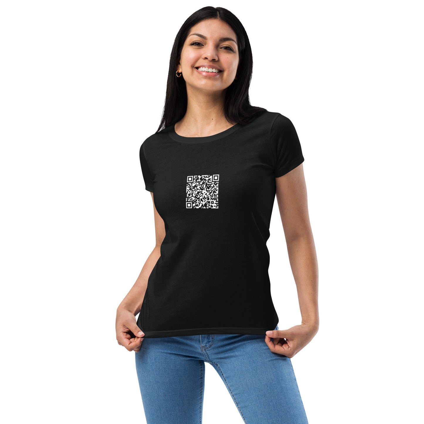 Break My Back Like A Glow Stick Daddy Fitted T-Shirt