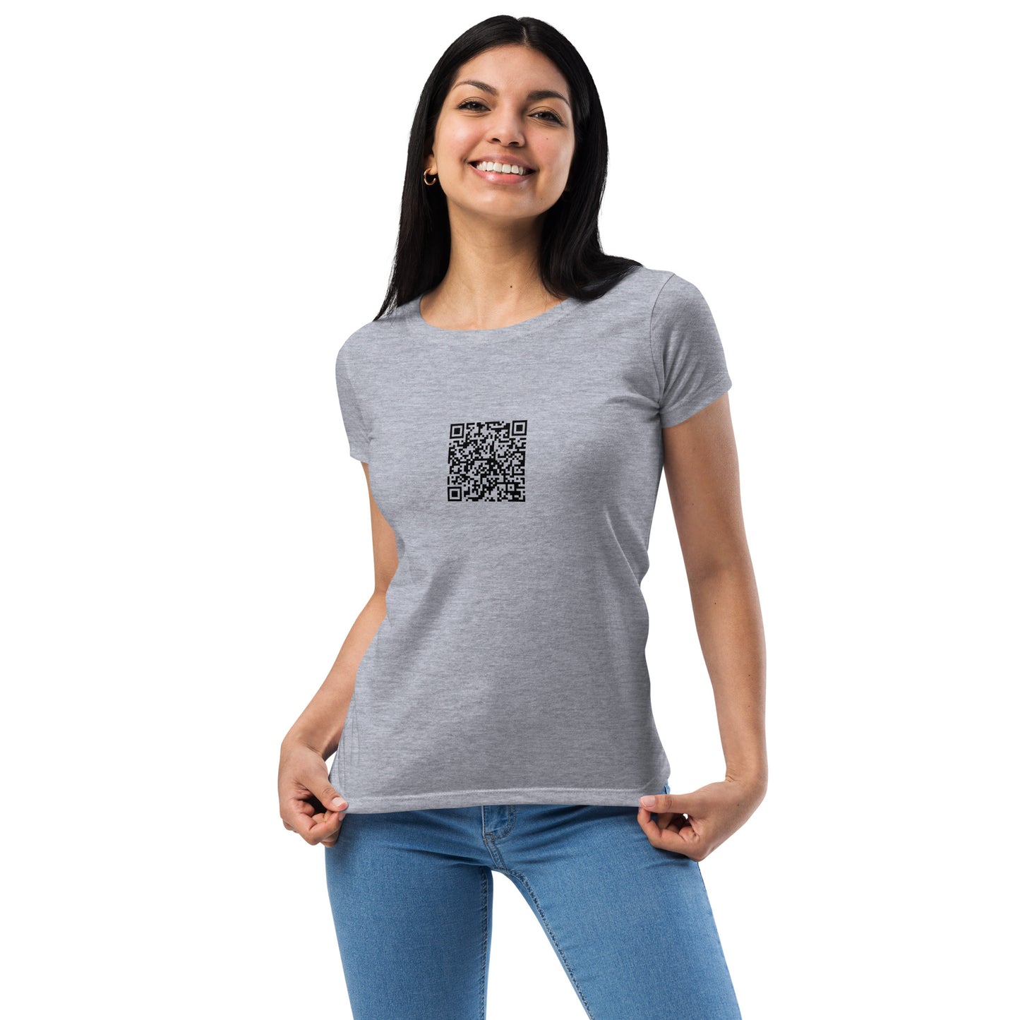 Break My Back Like A Glow Stick Daddy Fitted T-Shirt